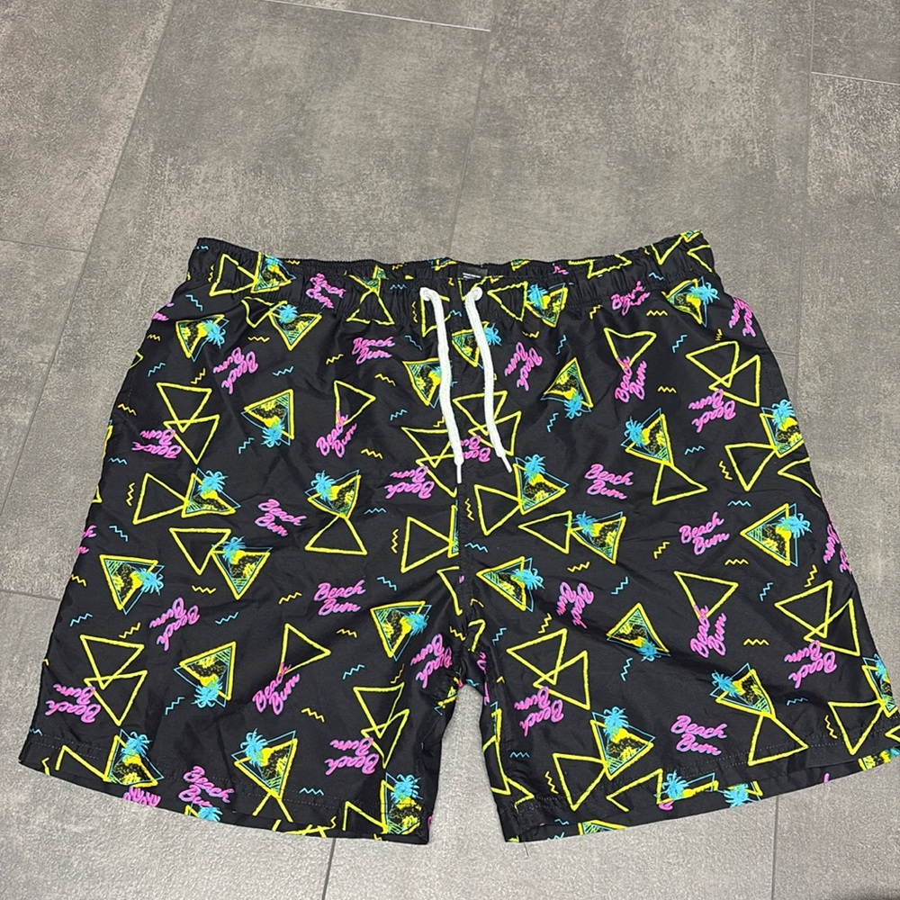 City Streets Beach Bum Swim Trunks